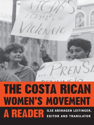 cover image of The Costa Rican Women's Movement